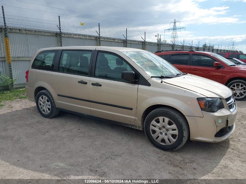 2014 Dodge Grand Caravan Se VIN: 2C4RDGBG9ER117636 Lot: 12006624