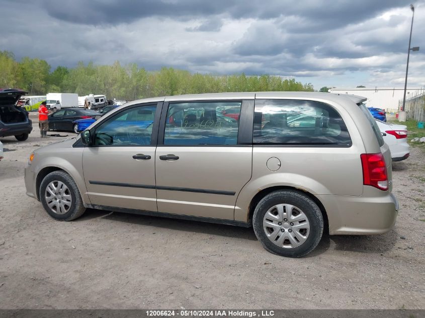 2014 Dodge Grand Caravan Se VIN: 2C4RDGBG9ER117636 Lot: 12006624