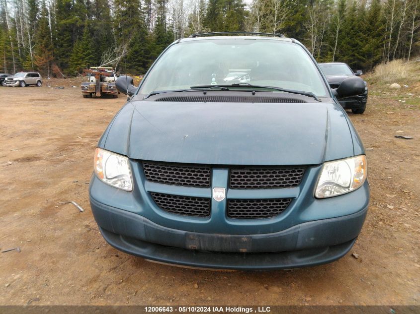 2002 Dodge Caravan VIN: 1B4GP25R02B704586 Lot: 12006643