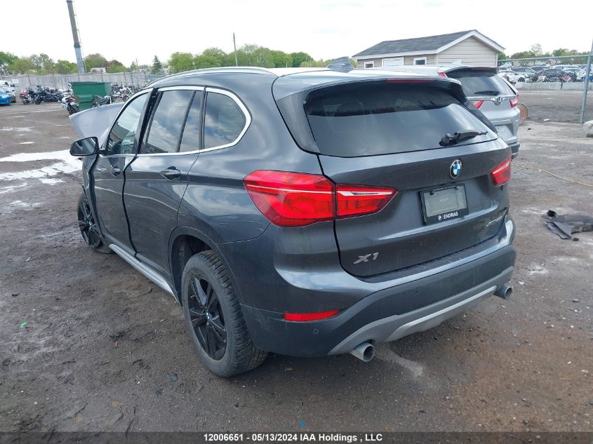 2019 BMW X1 xDrive28I VIN: WBXHT3C54K5L38996 Lot: 12006651