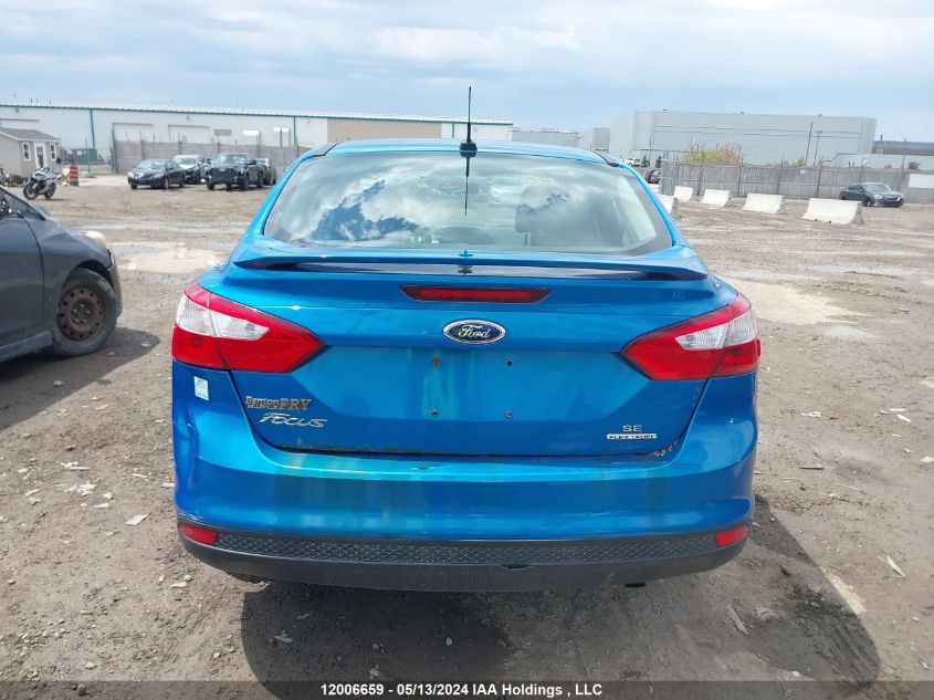 2013 Ford Focus Se VIN: 1FADP3F24DL356596 Lot: 12006659