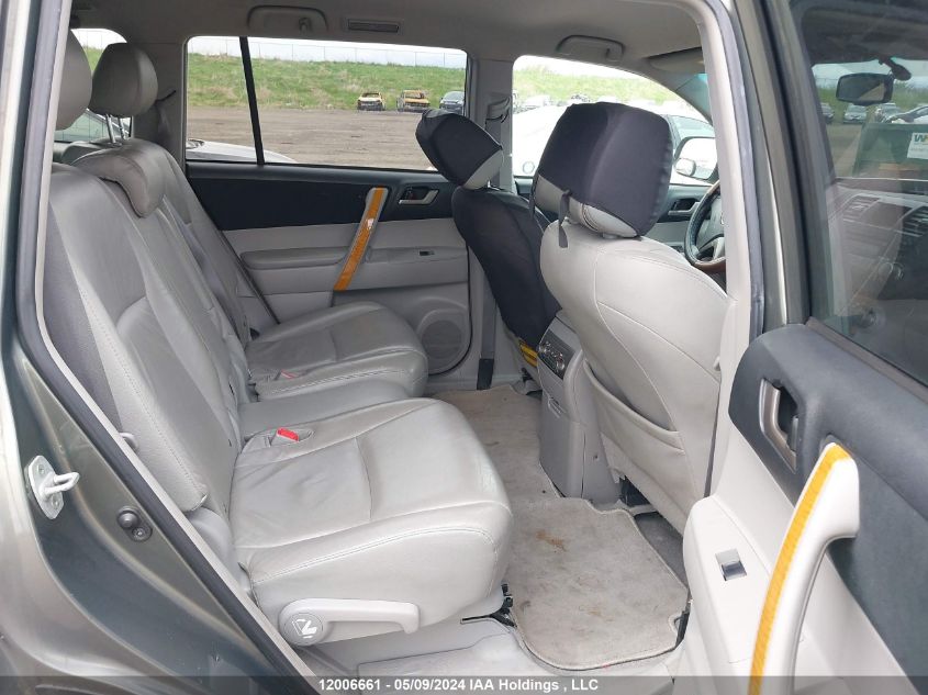 2009 Toyota Highlander Hybrid Hybrid VIN: JTEEW41A592031681 Lot: 12006661