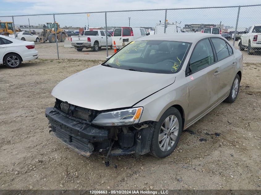 2015 Volkswagen Jetta Sedan VIN: 3VWDA7AJ6FM228182 Lot: 12006663