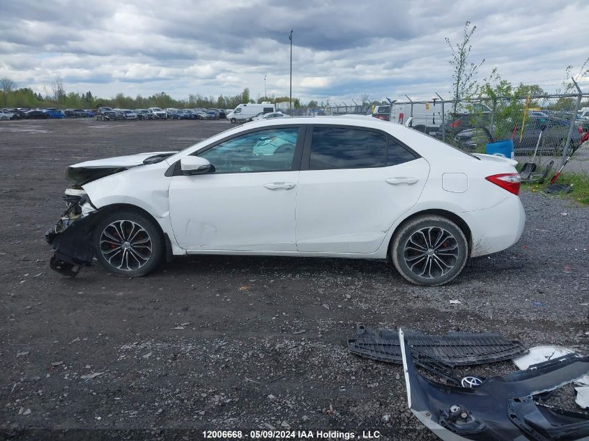 2015 Toyota Corolla L/Le/Le Pls/Prm/S/S Pls VIN: 2T1BURHE4FC315657 Lot: 12006668