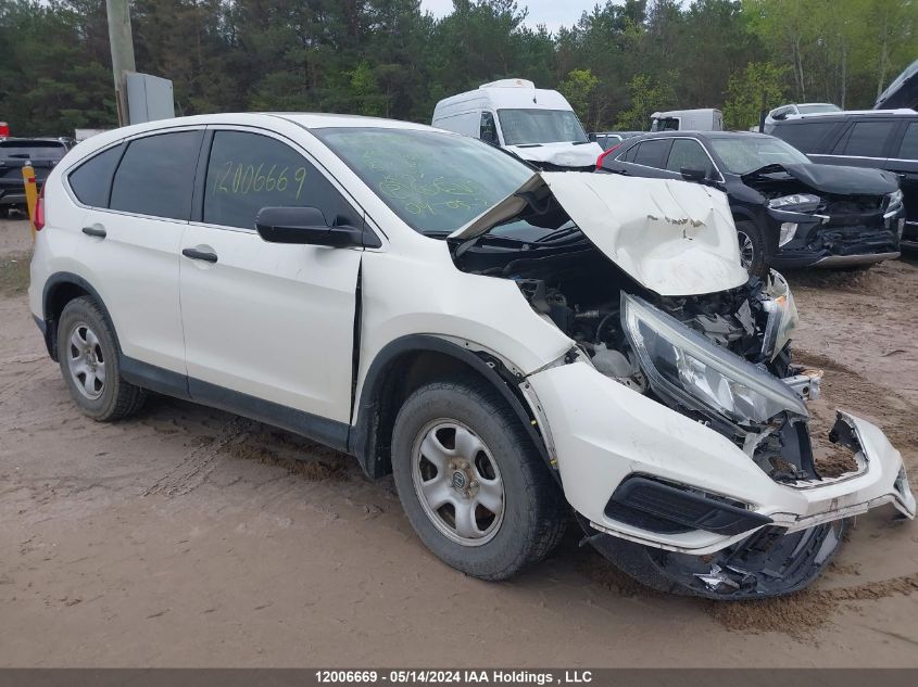 2015 Honda Cr-V Lx VIN: 2HKRM3H37FH001184 Lot: 12006669