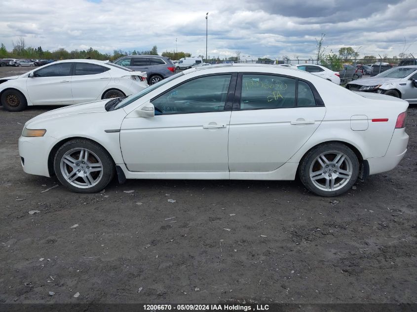 2007 Acura Tl VIN: 19UUA66227A802050 Lot: 12006670