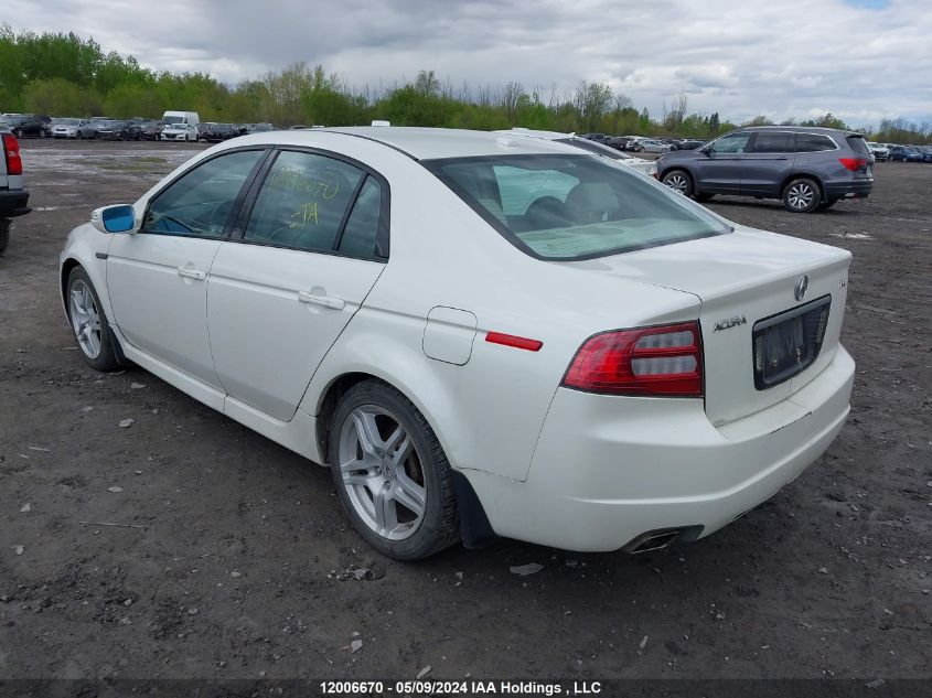 2007 Acura Tl VIN: 19UUA66227A802050 Lot: 12006670