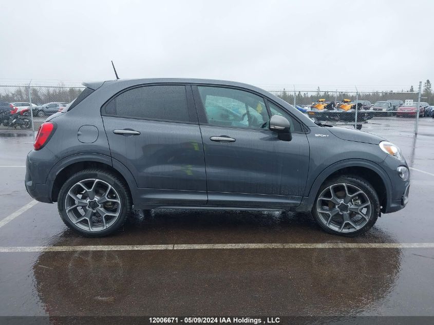 2021 Fiat 500X Sport VIN: ZFBNF3C10MP947534 Lot: 12006671