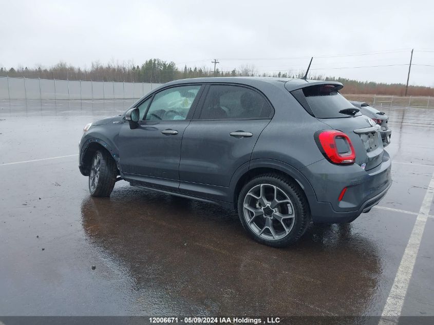 2021 Fiat 500X Sport VIN: ZFBNF3C10MP947534 Lot: 12006671