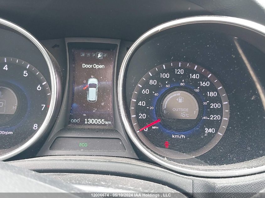 2015 Hyundai Santa Fe VIN: 5XYZUDLA7FG271583 Lot: 12006674