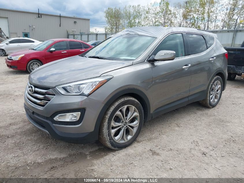 2015 Hyundai Santa Fe VIN: 5XYZUDLA7FG271583 Lot: 12006674