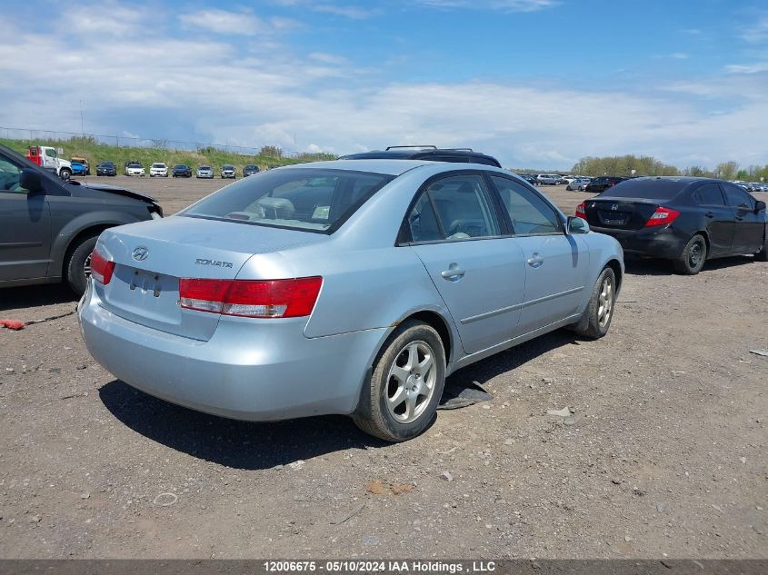 2007 Hyundai Sonata Gls VIN: 5NPET46C07H184052 Lot: 12006675