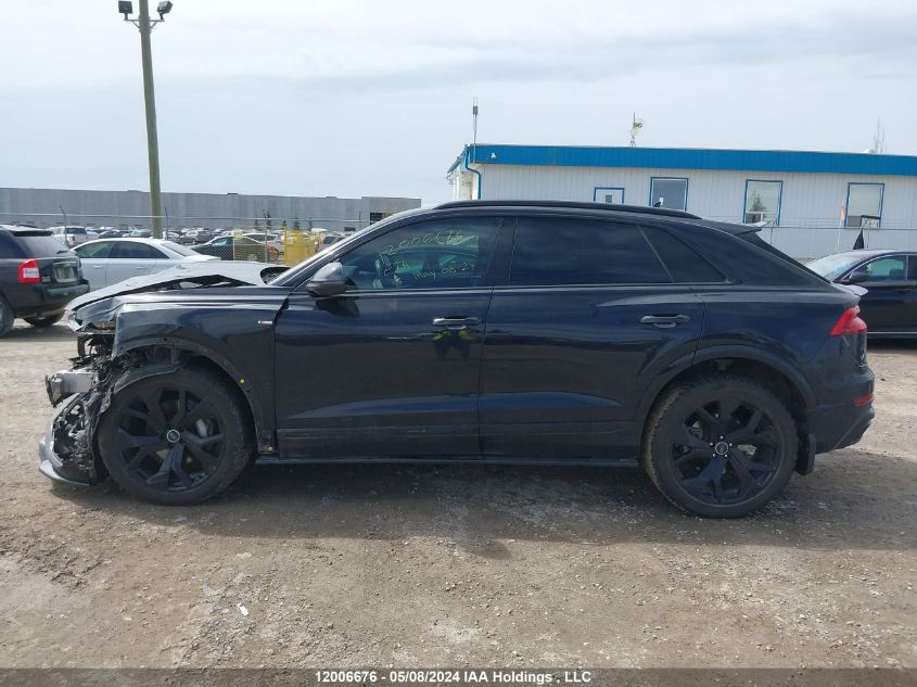 2020 Audi Q8 VIN: WA1DVAF10LD015419 Lot: 12006676