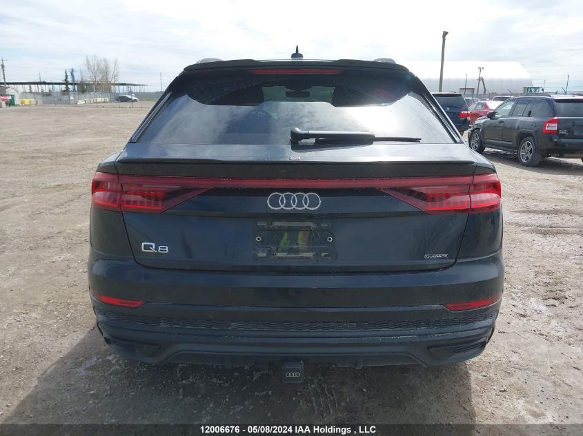 2020 Audi Q8 VIN: WA1DVAF10LD015419 Lot: 12006676