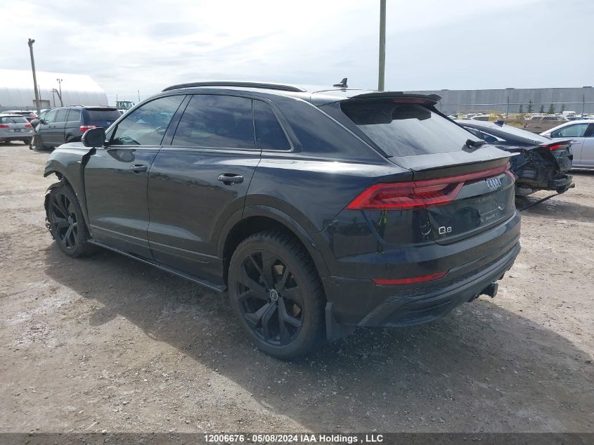 2020 Audi Q8 VIN: WA1DVAF10LD015419 Lot: 12006676