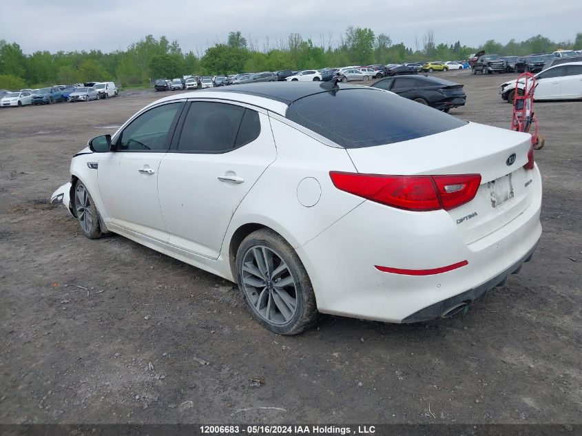 2015 Kia Optima VIN: KNAGR4A62F5569293 Lot: 12006683