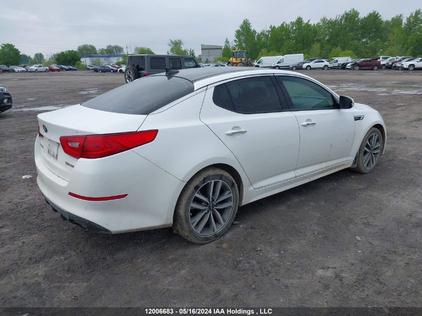 2015 Kia Optima VIN: KNAGR4A62F5569293 Lot: 12006683