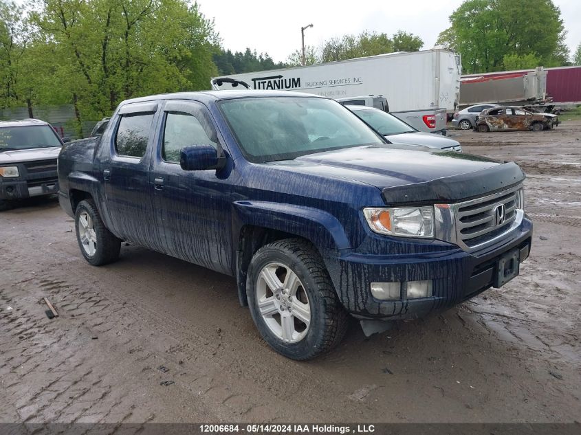 2014 Honda Ridgeline VIN: 5FPYK1F54EB502256 Lot: 12006684