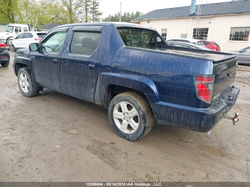 2014 Honda Ridgeline VIN: 5FPYK1F54EB502256 Lot: 12006684