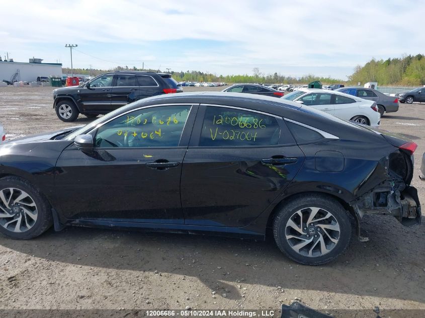 2018 Honda Civic Sedan VIN: 2HGFC2F84JH027064 Lot: 12006686