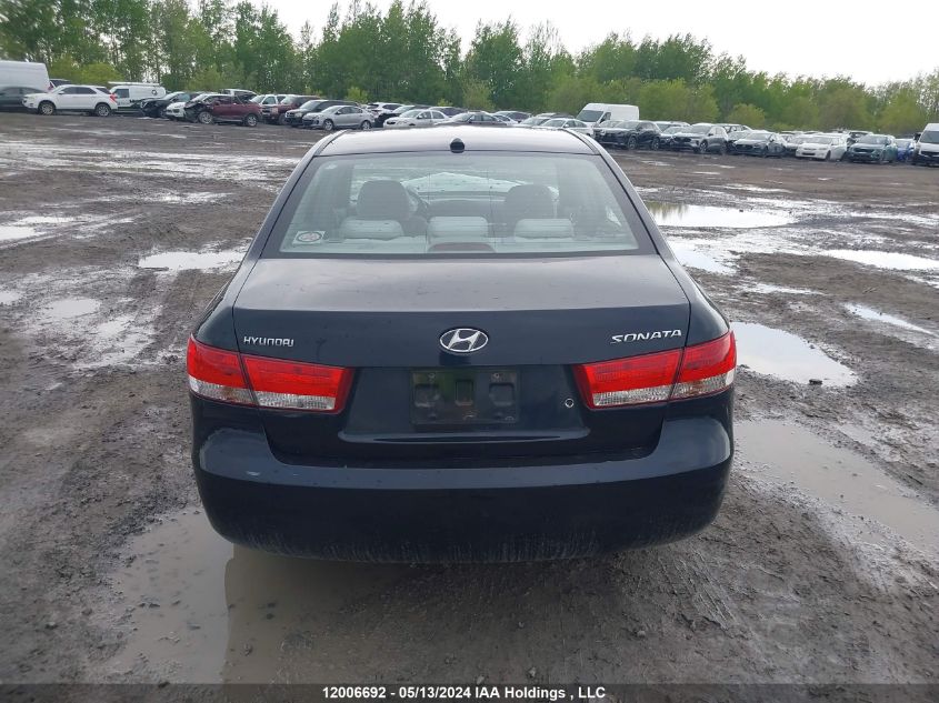 2008 Hyundai Sonata VIN: 5NPET46C08H313781 Lot: 12006692