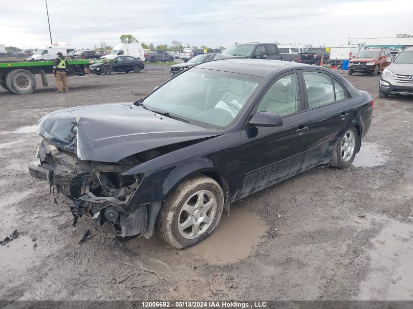 2008 Hyundai Sonata VIN: 5NPET46C08H313781 Lot: 12006692