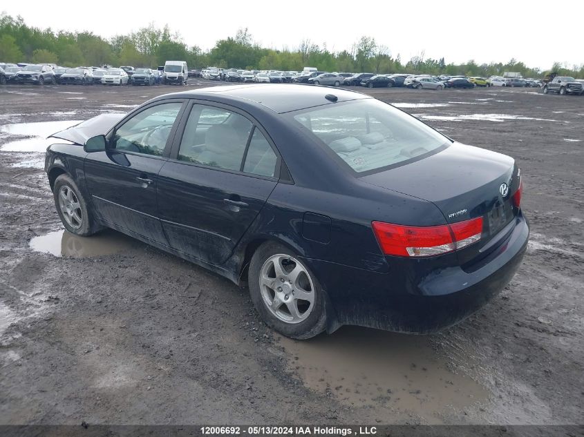 2008 Hyundai Sonata VIN: 5NPET46C08H313781 Lot: 12006692