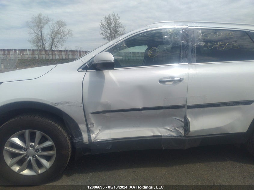 2018 Kia Sorento VIN: 5XYPG4A3XJG354503 Lot: 12006695