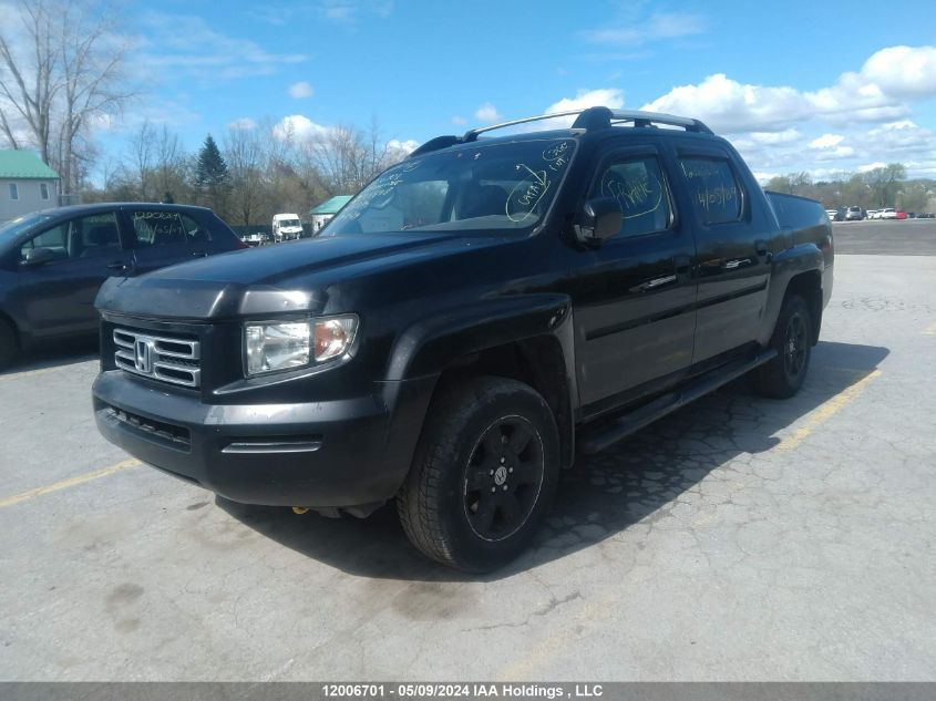 2007 Honda Ridgeline VIN: 2HJYK16497H001498 Lot: 12006701