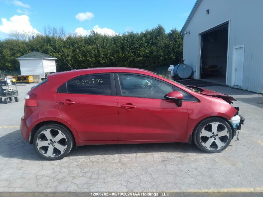 2015 Kia Rio VIN: KNADN5A35F6704402 Lot: 12006702