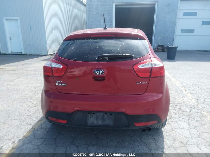 2015 Kia Rio VIN: KNADN5A35F6704402 Lot: 12006702