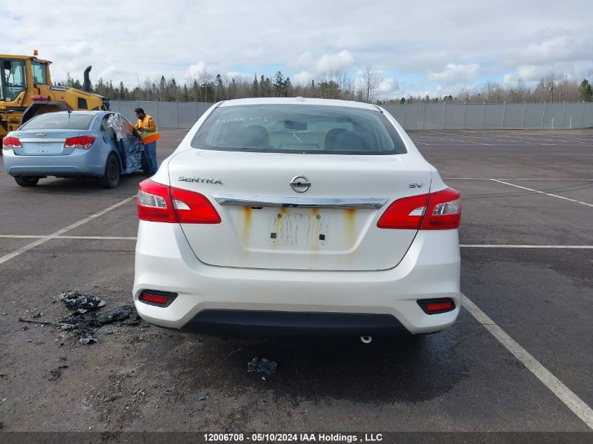 2016 Nissan Sentra S/Sv/Sr/Sl VIN: 3N1AB7AP9GL665174 Lot: 12006708