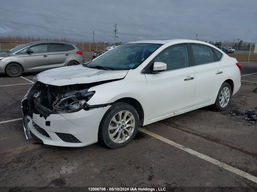 2016 Nissan Sentra S/Sv/Sr/Sl VIN: 3N1AB7AP9GL665174 Lot: 12006708