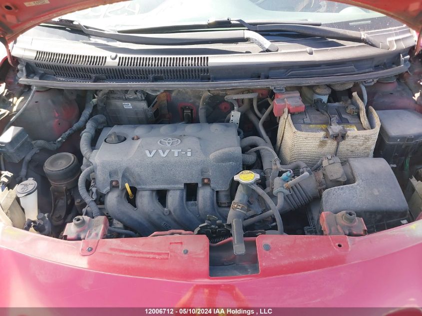 2008 Toyota Yaris VIN: JTDBT923981229410 Lot: 12006712