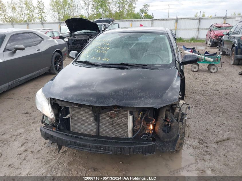 2012 Toyota Corolla Le VIN: 2T1BU4EEXCC757166 Lot: 12006716