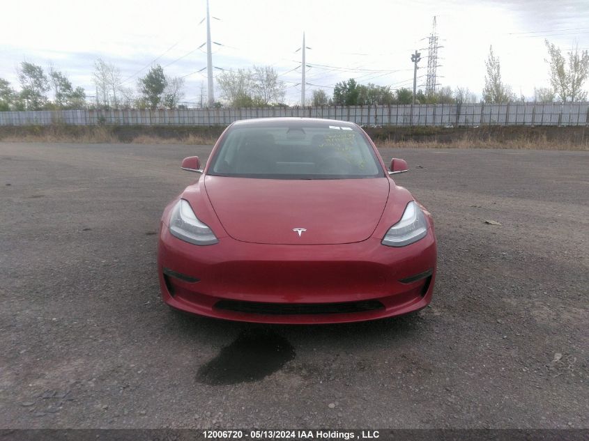 2019 Tesla Model 3 VIN: 5YJ3E1EB6KF437634 Lot: 12006720