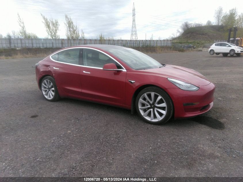 2019 Tesla Model 3 VIN: 5YJ3E1EB6KF437634 Lot: 12006720