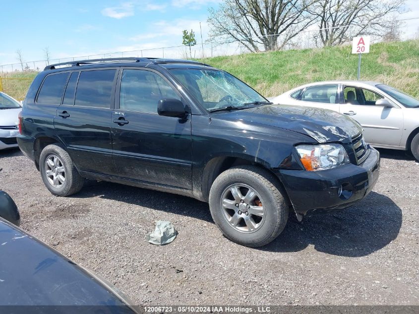 2006 Toyota Highlander Limited VIN: JTEHP21A960139162 Lot: 12006723