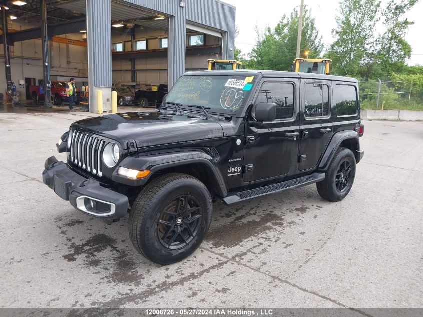 2023 Jeep Wrangler Sahara VIN: 1C4HJXEG4PW542580 Lot: 12006726