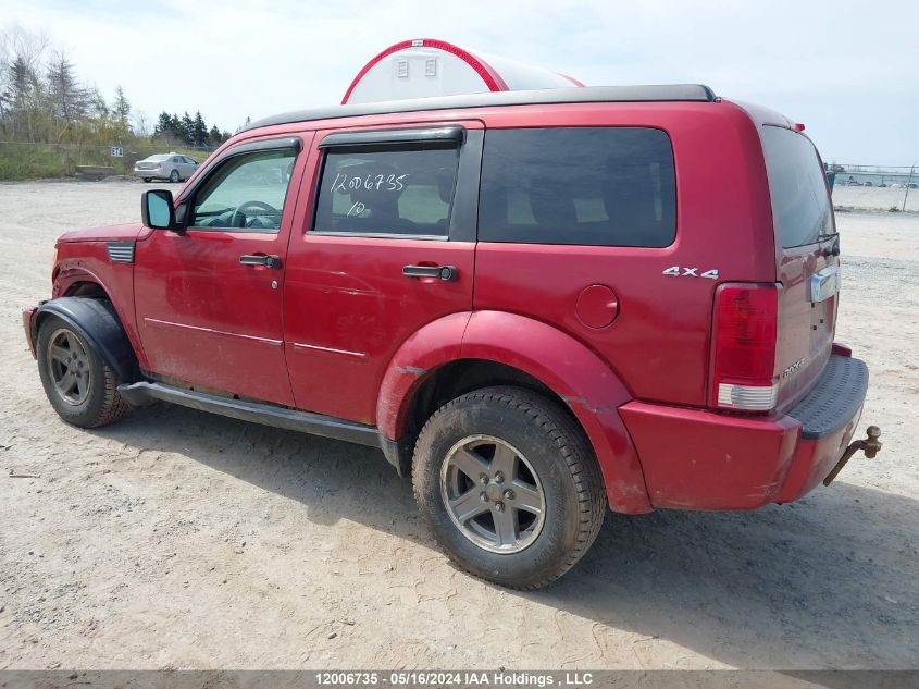 2010 Dodge Nitro Sxt VIN: 1D4PU5GKXAW117139 Lot: 12006735