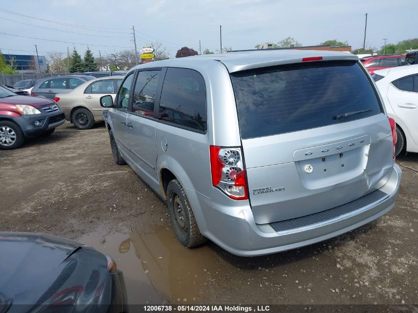 2012 Dodge Grand Caravan Se VIN: 2C4RDGBG5CR103455 Lot: 12006738