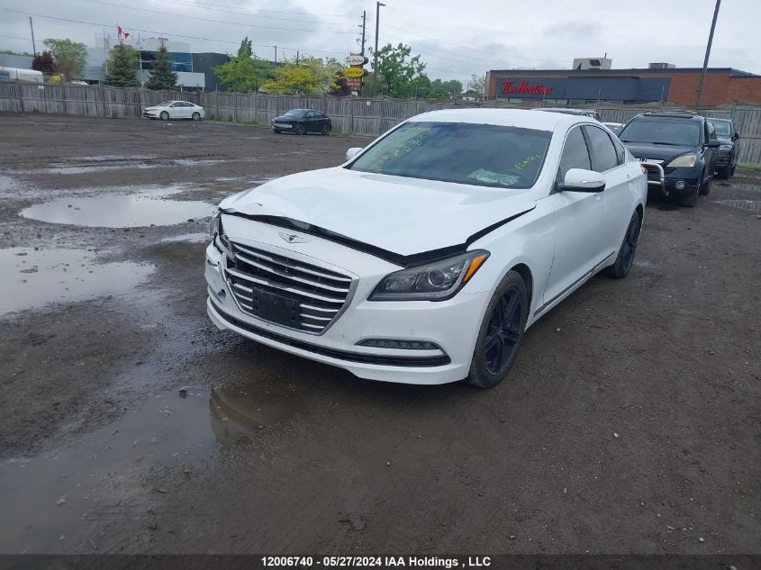 2015 Hyundai Genesis VIN: KMHGN4JE3FU025344 Lot: 12006740