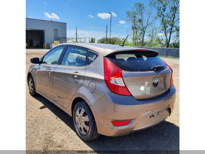 2014 Hyundai Accent Gls/Gs VIN: KMHCT5AE8EU167228 Lot: 12006742