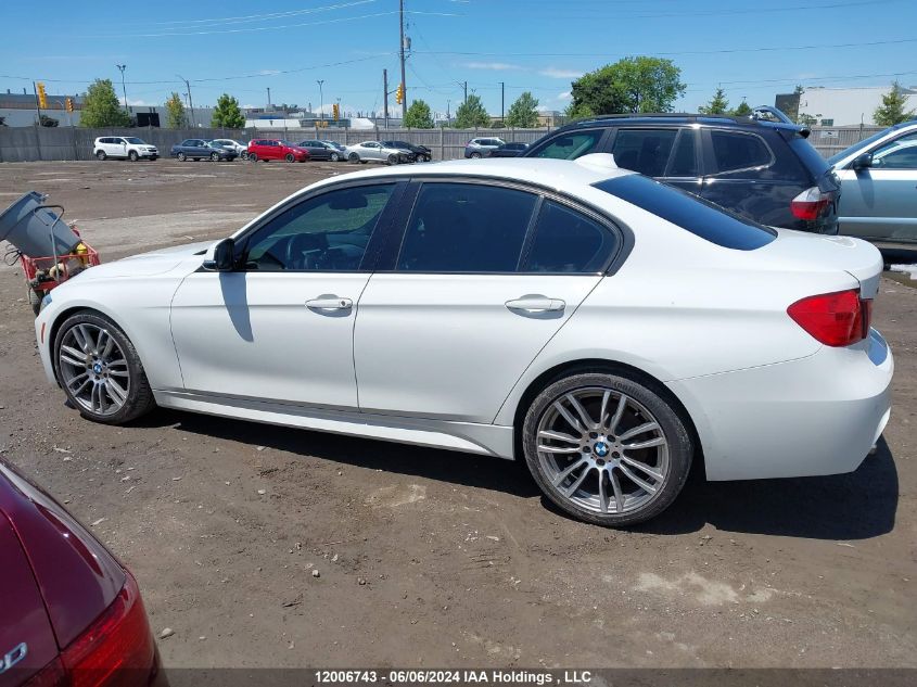 2013 BMW 335 Xi VIN: WBA3B9C57DF587316 Lot: 12006743