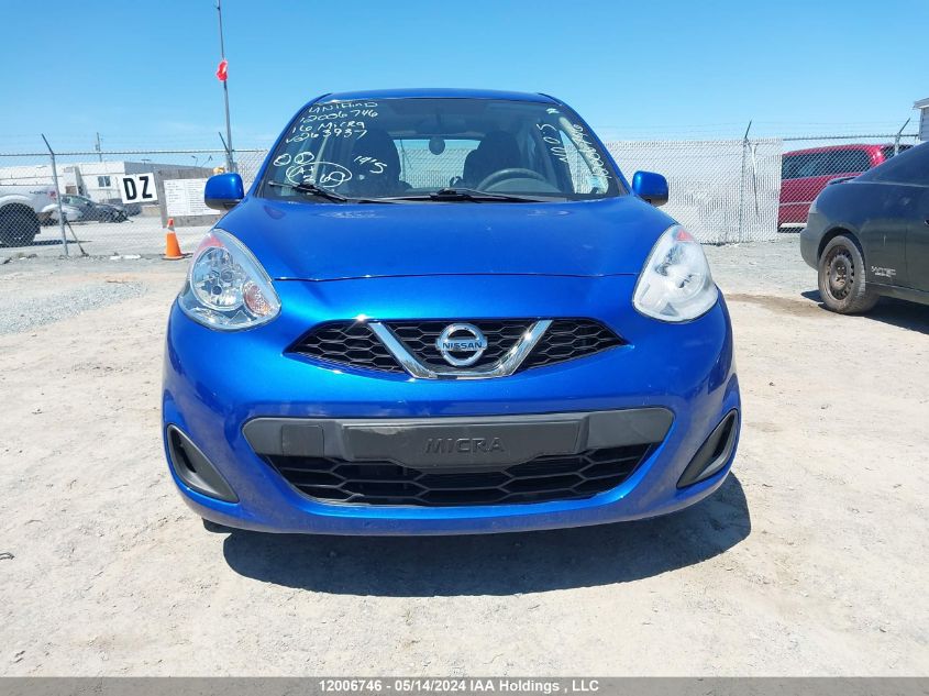 2016 Nissan Micra VIN: 3N1CK3CPXGL263937 Lot: 12006746