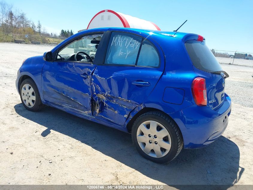 2016 Nissan Micra VIN: 3N1CK3CPXGL263937 Lot: 12006746