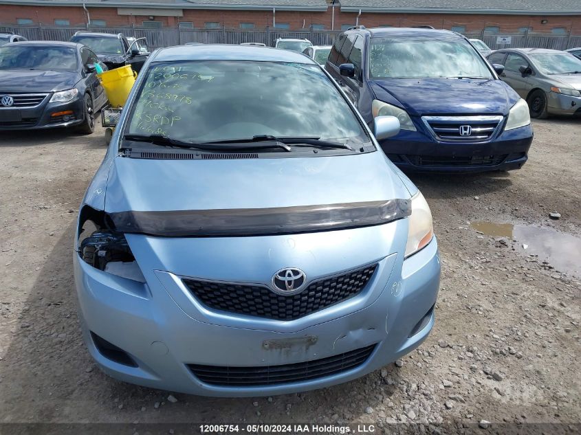 2010 Toyota Yaris VIN: JTDBT9K34A1368978 Lot: 12006754