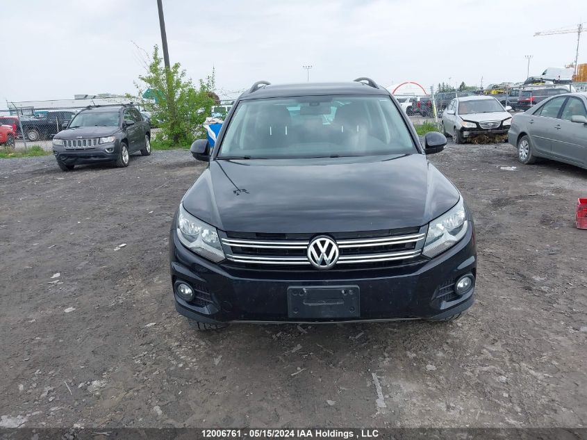 2016 Volkswagen Tiguan Comfort/High/R-Line/Sp Ed VIN: WVGJV7AXXGW531235 Lot: 12006761