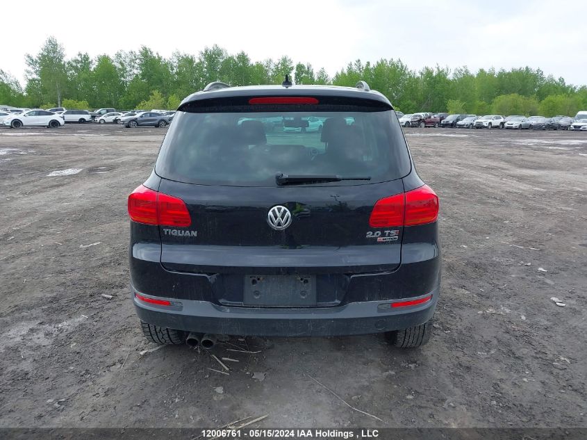 2016 Volkswagen Tiguan Comfort/High/R-Line/Sp Ed VIN: WVGJV7AXXGW531235 Lot: 12006761