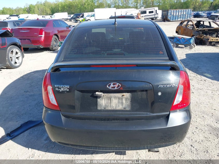 2009 Hyundai Accent VIN: KMHCN45CX9U285333 Lot: 12006765